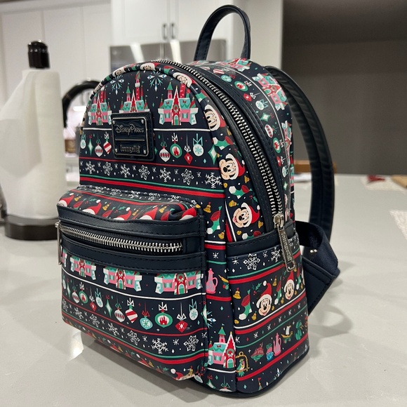 Loungefly Disney Holidays Backpack - Picture 1 of 1